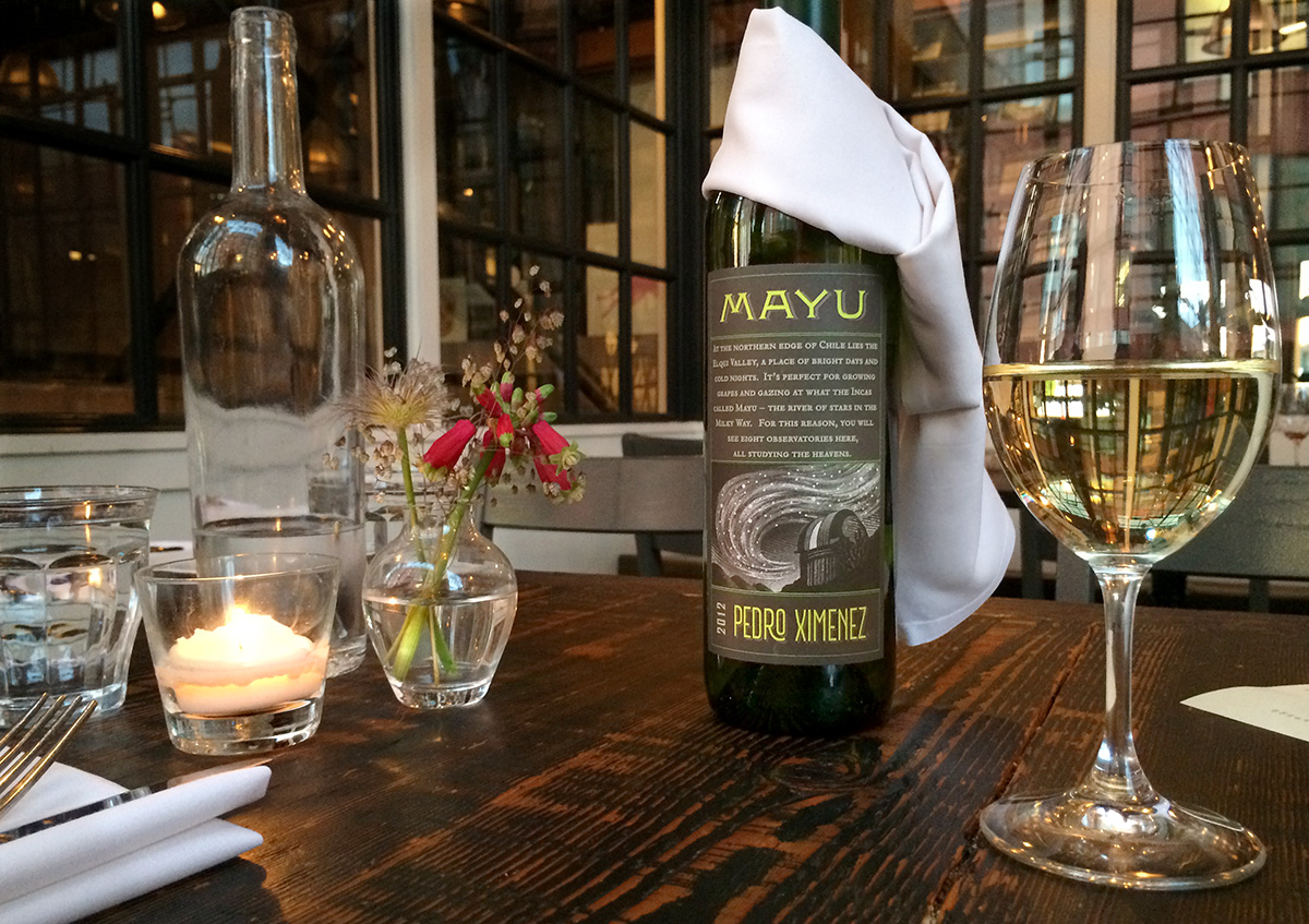 Dry Pedro Ximinez Chilean White Wine