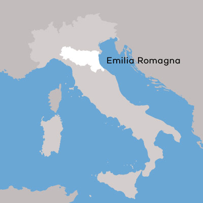 Emilia Romagna Wine Region Map by Wine Folly