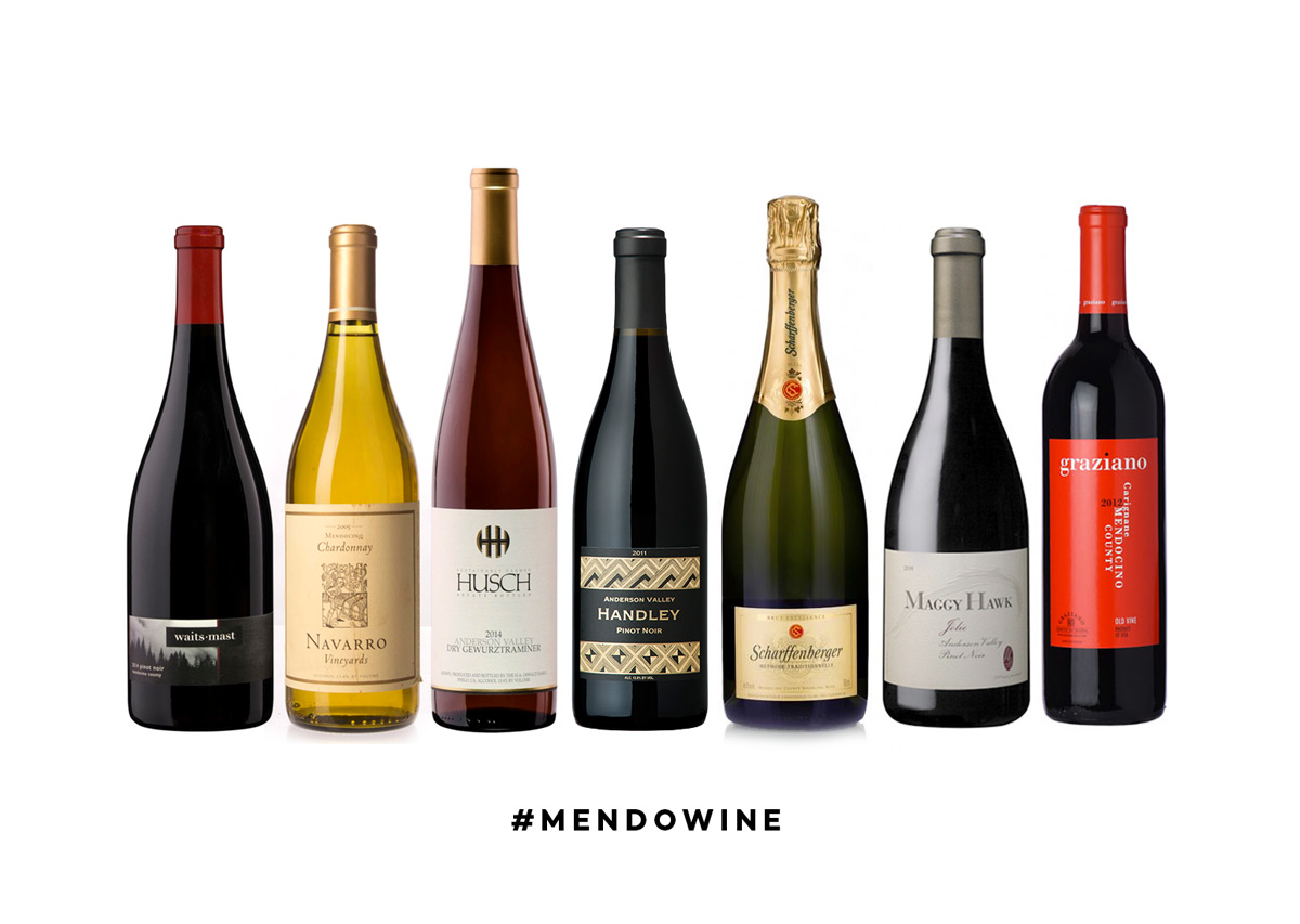 Popular Mendocino Wine Producers