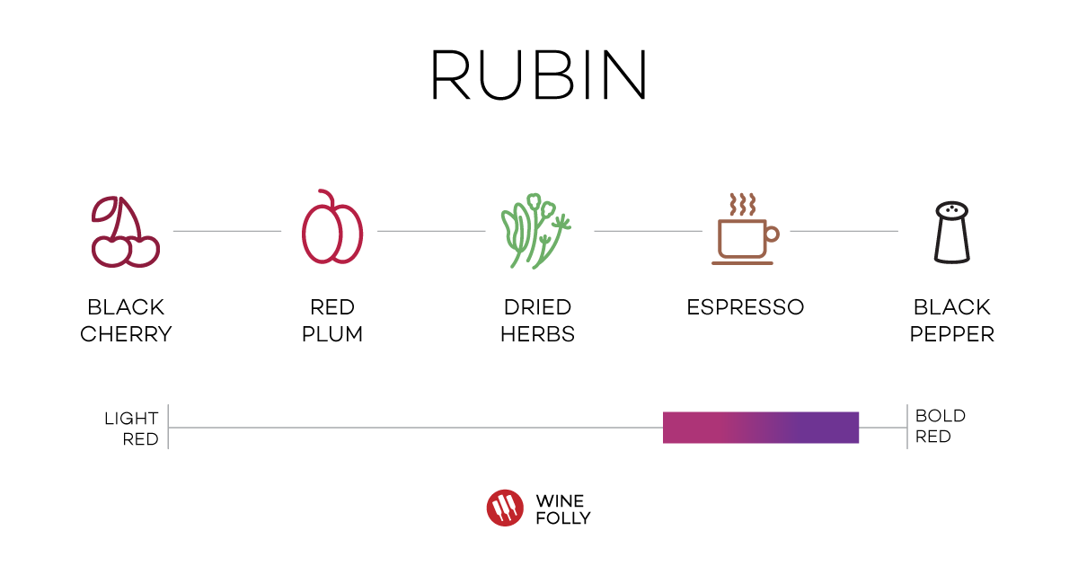 Rubin Tasting Notes Bulgarian wine Wine Folly